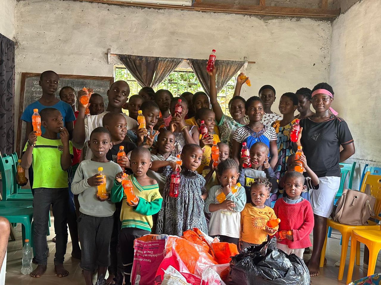 Équipe Hope Family en visite de terrain